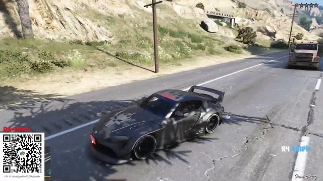 I STOLE TOYOTA SUPRA CAR | GTA 5 GAMEPLAY | GTA V