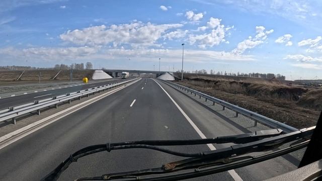 Прокатился по новому обходу Кемерово. В Сибири дожди.Работа в ТК Деловые Линии водителем категорииЕ