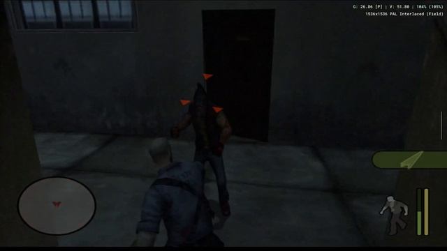 Ayn Odin Pro - NetherSX2 - Manhunt (Settings at the end of video, no lights glitch)