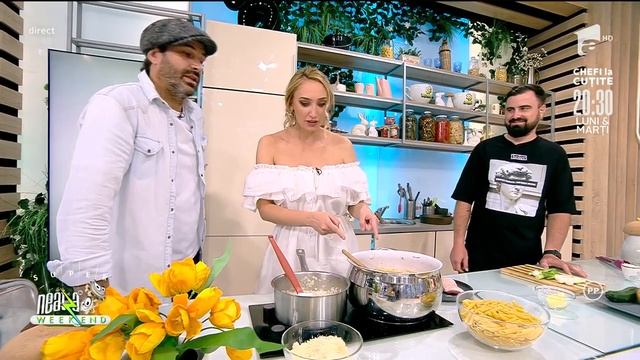 Nicolai Tand și Cătălin Rizea fac echipă la Neatza de Weekend. Ce au gătit | Neatza de Weekend