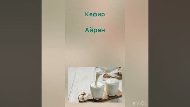 Урок 8  Молочные продукты