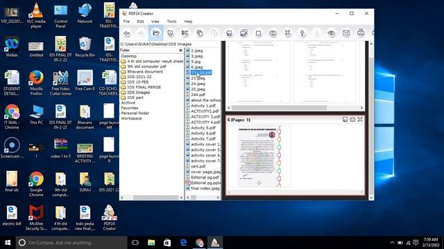 How to merge, delete pdf pages and change pages order in pdf?