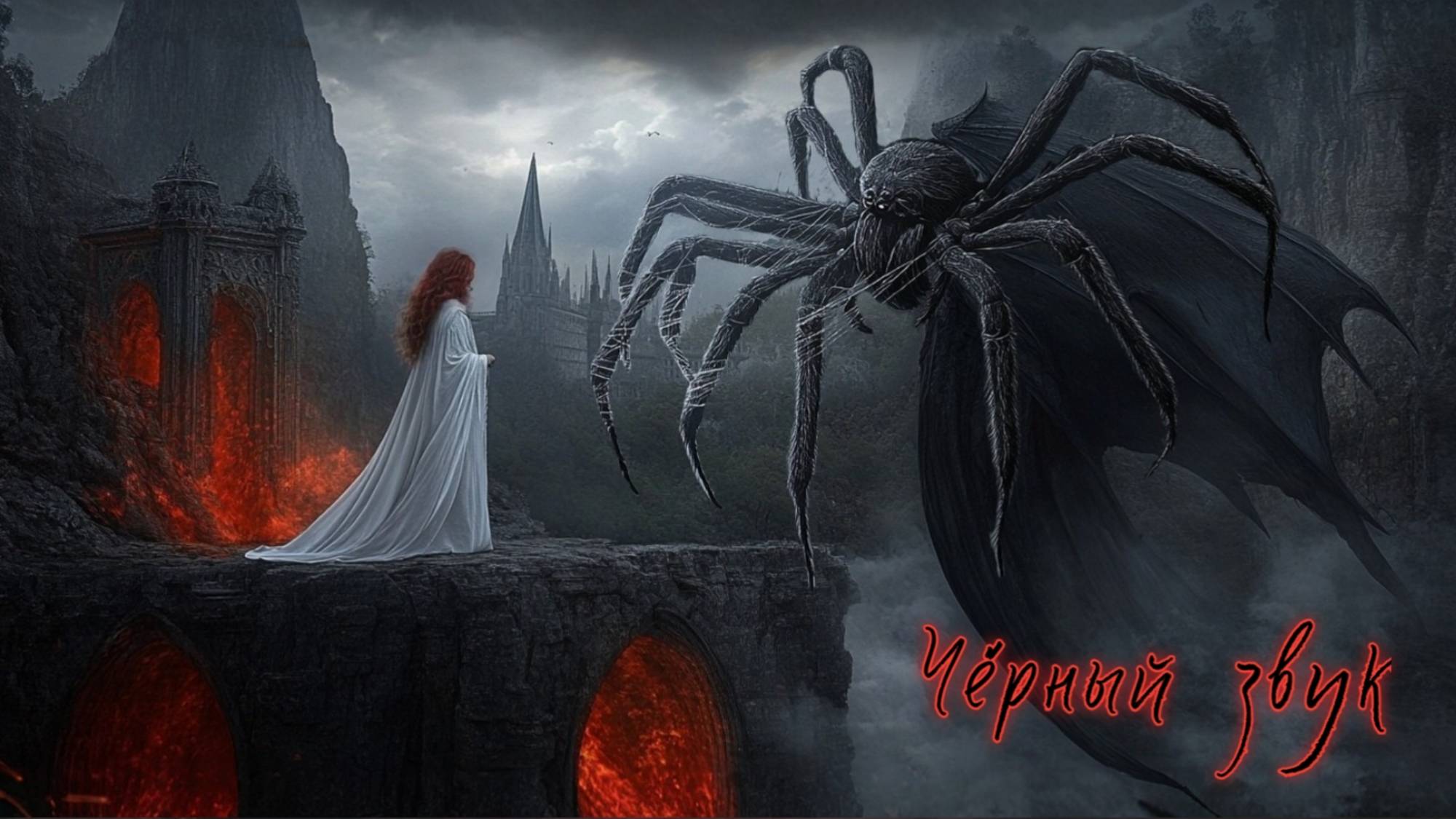 Чёрный звук #музыка #паук #магия #ведьма #witch #spider #magic #lovemagic #сказка #готика