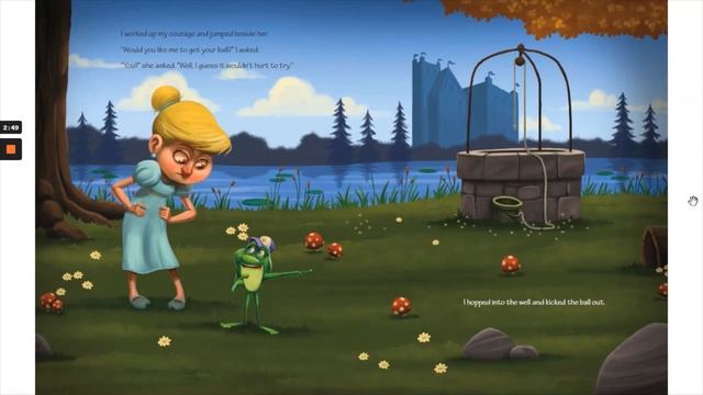 Frankly, I Never Wanted to Kiss Anybody!: The Story of The Frog Prince by Nancy Loewen
