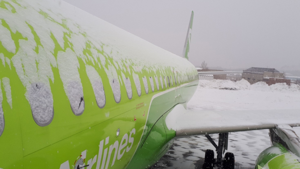 Airbus a320 а/к s7 Airlines Иркутск - Уфа