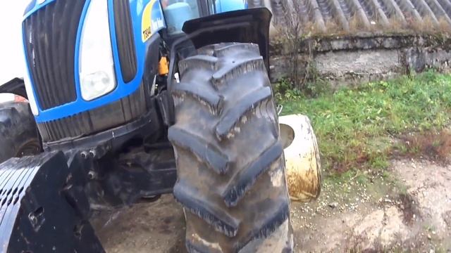 Трактор джон дир 8320R с коробкой Е 23 | цепляем плуг и на пахату