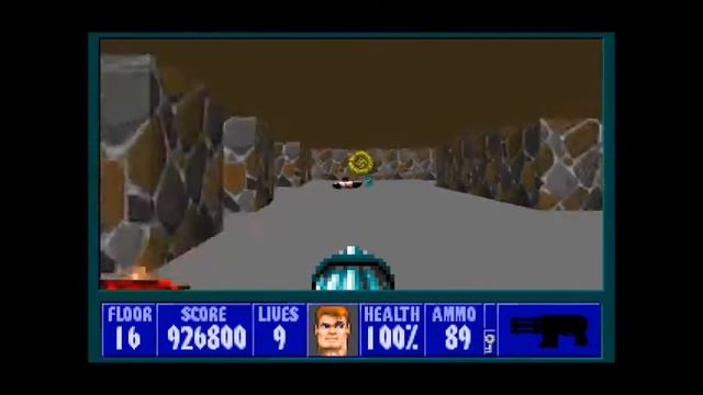 Wolfenstein 3D: Final Battle (Custom Level Mod) - Floor 16 (Ubermutant)