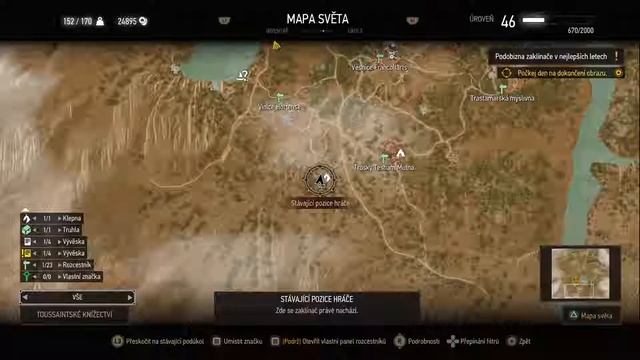 Zaklínač 3: O víně a krvi - #12 - Geraltův obraz a poničená socha [PS4][CZ]