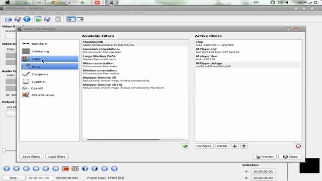avidemux to make changes to any video with arabic language برنامج لتعديل الفيديوهات