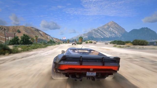 GTA5 Cyberpunk Vehicle Gameplay With Realistic Graphics Mod And Ray Tracing On RTX 3080 4K60FPS