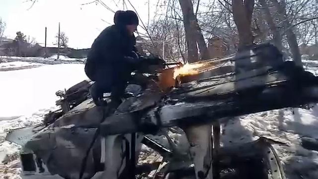 Резка автомобиля