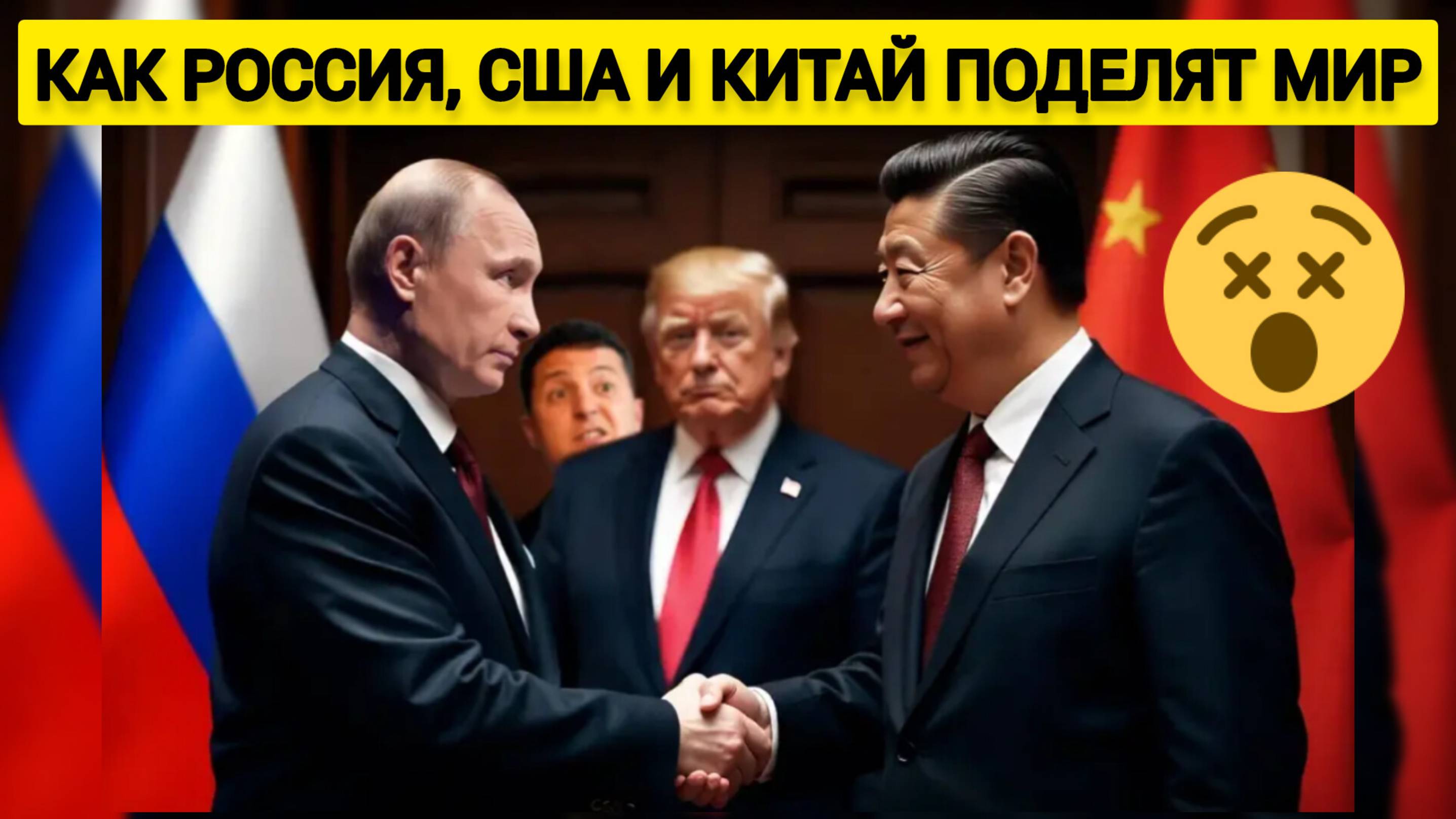Как Россия, США и Китай поделят мир: Все ответы скрыты в новой карте