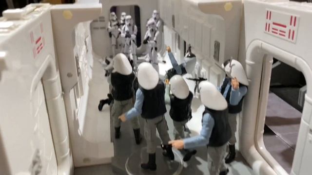 MrByZ Reviews Episode # 261 Tantive IV playset revisit 5 play sets and inserts from Cardboard Galax