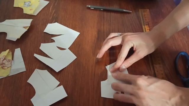 Как легко и быстро перенести вытачки: моделируем полочку изделия