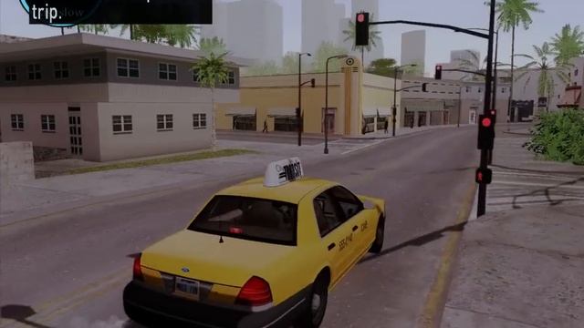 GTA San Andreas mod GTA IV Taxi CLEO