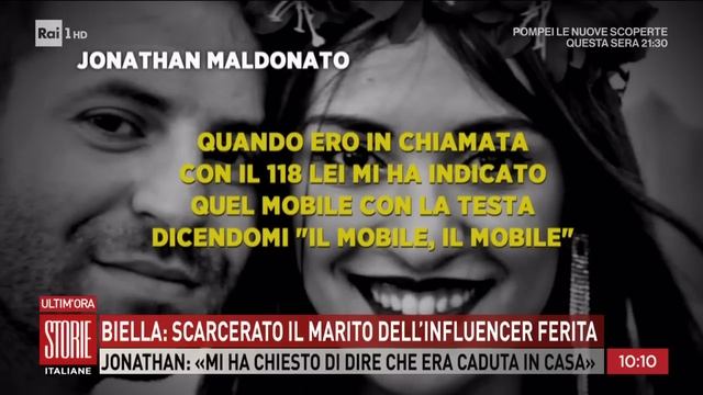 Biella: scarcerato il marito dell'influencer ferita  - Storie italiane 27/05/2024