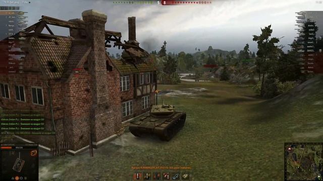 T57 Heavy Tank 7000 урона worldoftanks