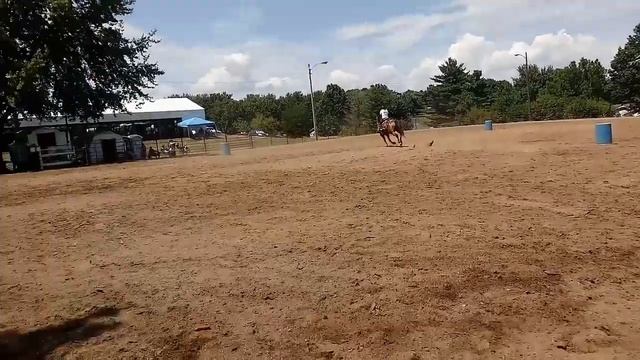 Barrel Racing - Sophie and Jake - Warren County Fair - June 28, 2017