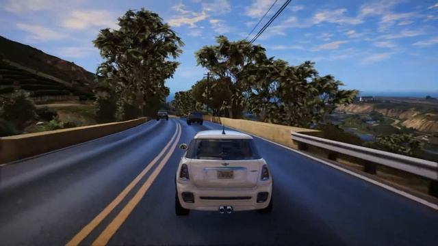 GTA 5 REDUX MOD - Mini John Cooper Works 2009 Gameplay -  ReShade ENB [PC]