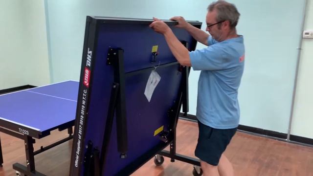 How to safely move and store your table tennis table