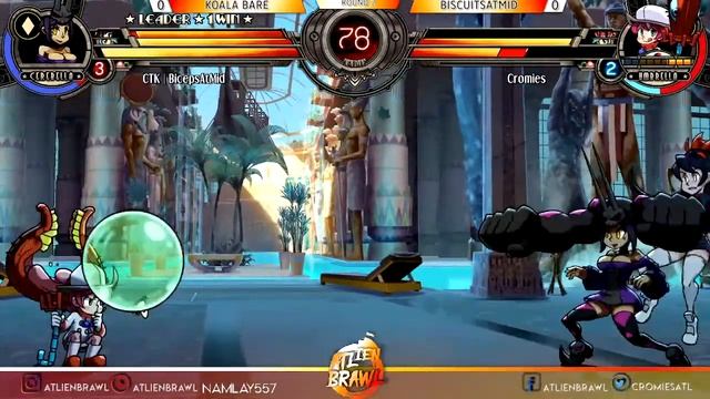 #SKULLGIRLS | ATLienBRAWL | SGGW #2  - Koala Bare VS BICEPSATMID [STOP GATEKEEPING THE TO!!!!]