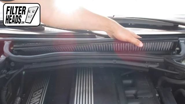 How to Replace Cabin Air Filter 2003 BMW 330xi