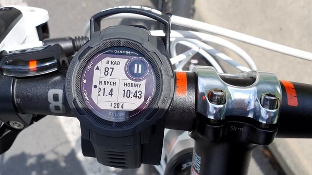 Garmin Instinct 2 Solar with Varia radar RTL 515