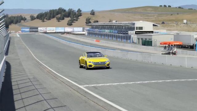 Volkswagen SPORT Coupe GTE Concept  at Laguna Seca