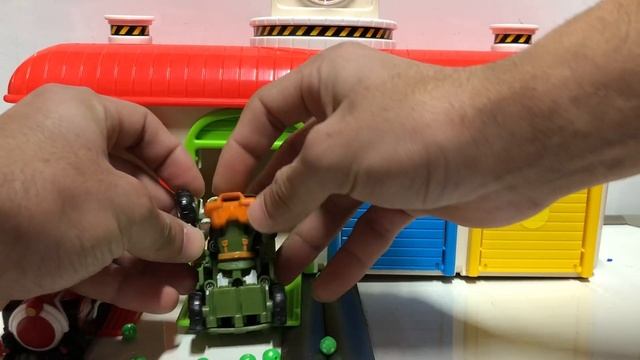 Satisfying video 4 color car garage Asmr