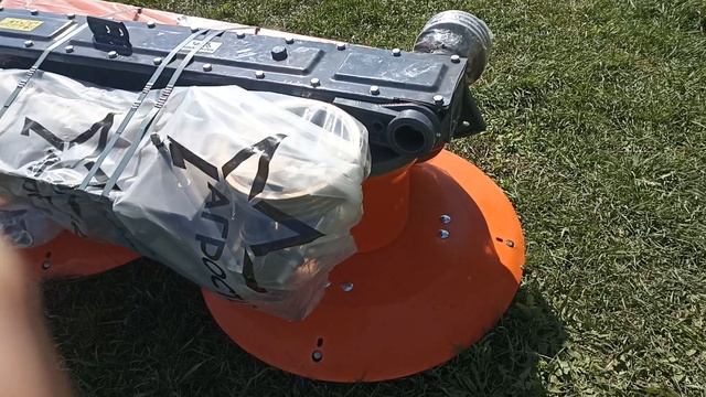 Новая косилка агростар ар 195, уже в хозяйстве