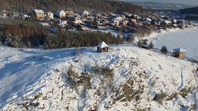 Жемчужина Урала Зимой