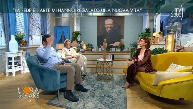 L'Ora Solare (TV2000) - Andrea Bianco, "La fede e l'arte mi hanno regalato una nuova vita"