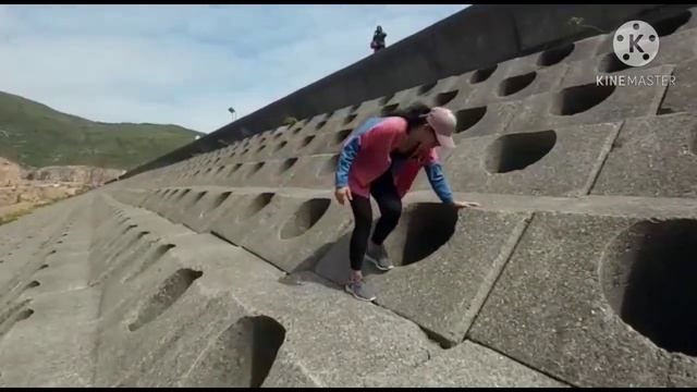 HONGKONG  UNESCO GLOBAL GEOPARK /EAST DAM  SAI KUNG VOLCANIC ROCKS REGION