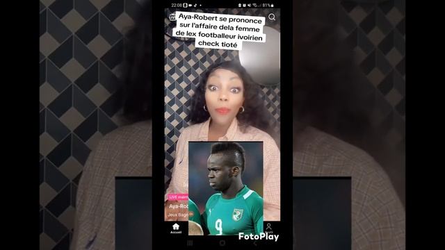 AYA ROBERT fait des révélations sur la Veuve Madah Tioté