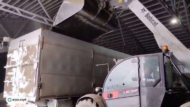 Погрузка подсолнечника в Ульяновской области - работаем как часы