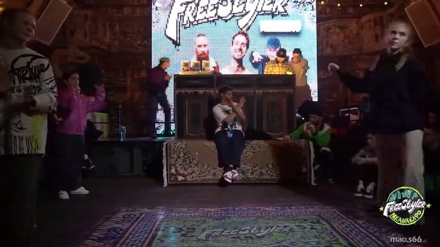 4. 1/4 hip-hop beginners - FREESTYLER 90s (ракамакафо) 27/02/22