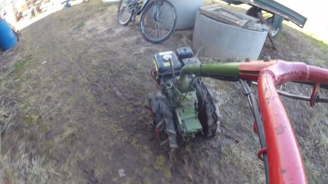 Мотоблок Кутаиси темно-зеленый