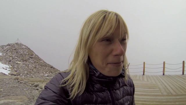 Squash Falconer rides her BMW F800 GS to the Aosta Valley in Italy to climb Monte Rosa