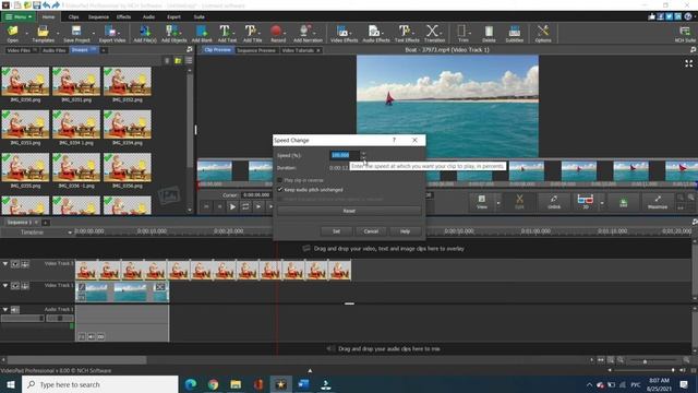 How To Use Video Effects in Video Pad | Position And Change Clip Speed | Video Pad Tutorials