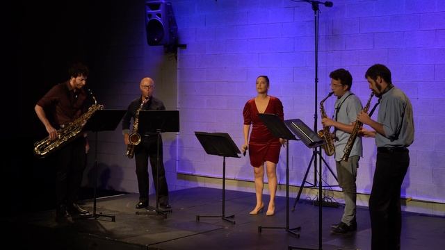 Fly Me To The Moon - Tel Aviv Saxophone Quartet feat. Goni Knaani