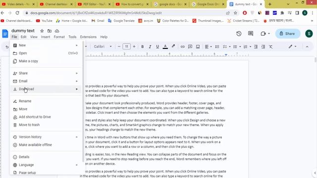 How to Convert Google Doc to PDF with Adobe Acrobat Pro 2020
