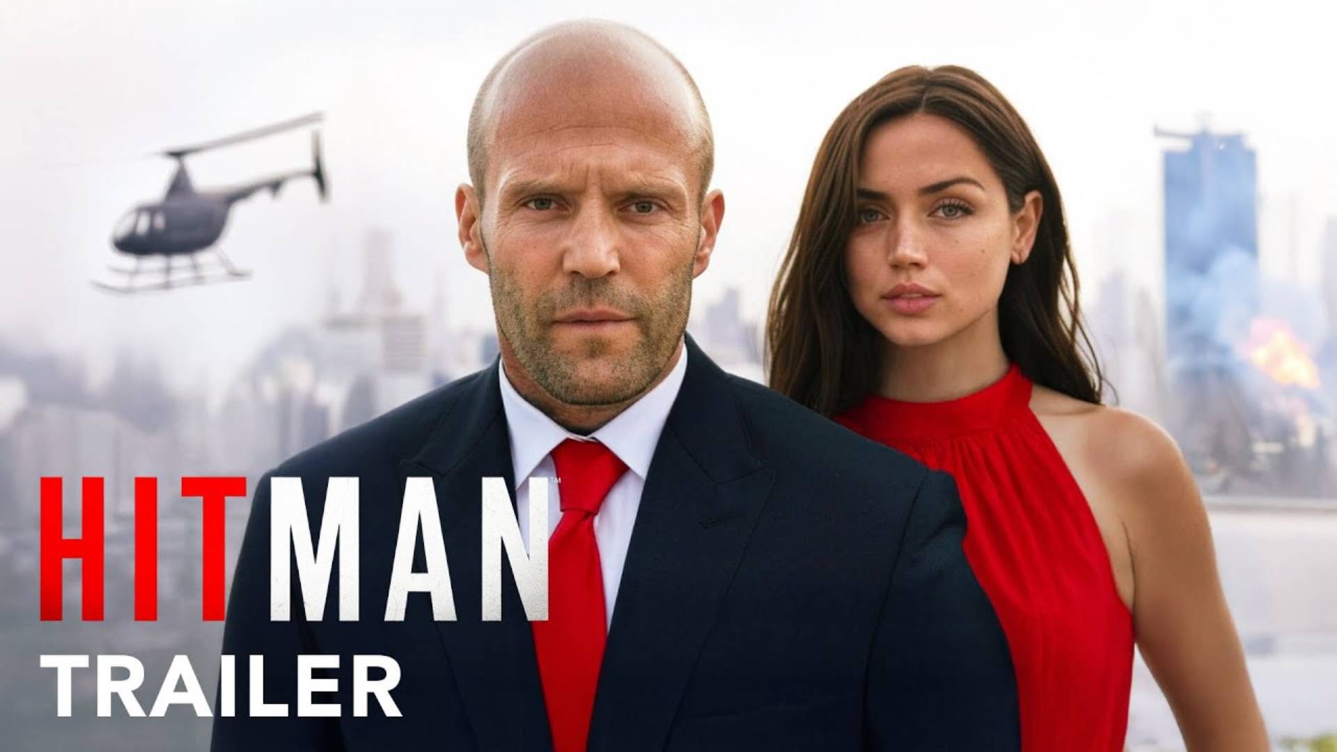 🔥🎬 HITMAN – Трейлер | Джейсон Стэйтем, Ана де Армас | Трейлер фильма 2025