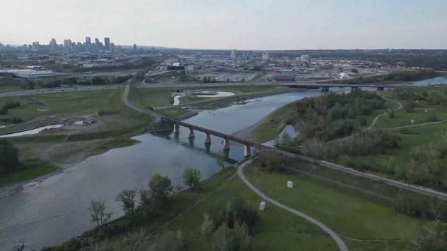 DJI Mini 3 Pro Dronie and manual shots at Lynnwood Ridge, CALGARY, AB