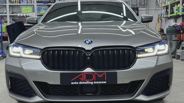 BMW 5 series | Подкапотка, химчистка, полировка, керамика