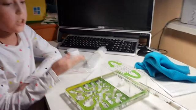 Муравьиная ферма  мой подарок на новый год.  Заселение. часть 1