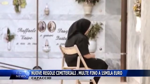 CAPACCIO PAESTUM NUOVE REGOLE CIMITERIALI   MULTE FINO A 15MILA EURO