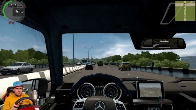 ПРИГНАЛ В ДЕРЕВНЮ К ДЕДУ УГНАНЫЙ ГЕЛИК - CITY CAR DRIVING + РУЛЬ