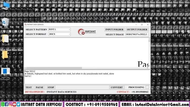 Image to Word Data Entry Conversion Software | MS Word | Converter