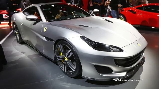 IAA Frankfurt 2017 - Grey Ferrari Portofino