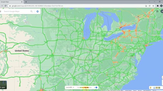 How To Show Traffic In Google Maps 2022